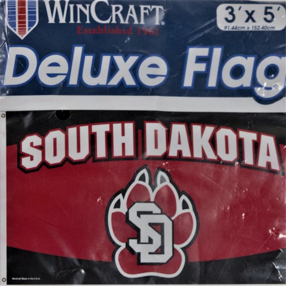 WinCraft South Dakota Deluxe Flag 3’ x 5’ - Picture 2 of 8